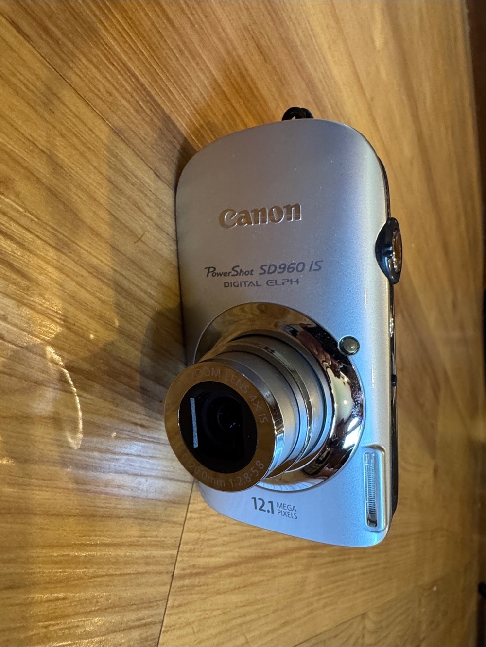 Canon PowerShot SD960 IS 12.1 MP Digital ELPH Camera Silver TESTED with Charger - Picture 15 of 15